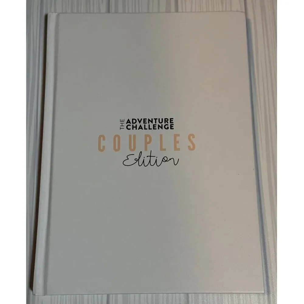 The Adventure Challenge Couples Edition Scratch Off Date Night Book Hardcover